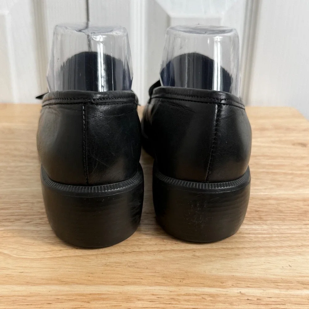 Sebago black leather